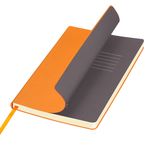 Подарочный набор Portobello/Sky оранжевый-коричневый (Ежедневник недат А5, Ручка)