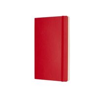 Записная книжка Moleskine Classic Soft (нелинованный), Large (13х21см), красный