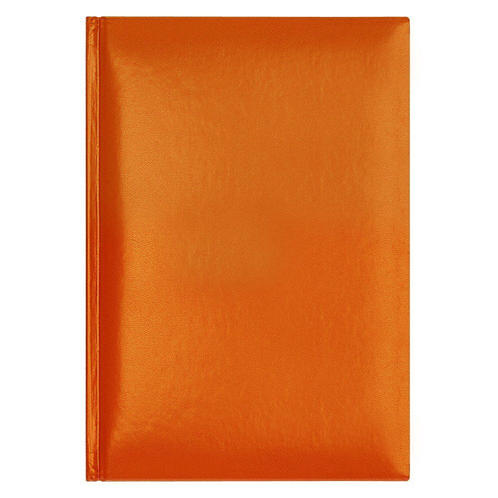 Ежедневник недатированный Manchester 145х205 мм, без календаря, с лого AvD, апельсин