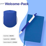 Набор подарочный WELCOME-PACK: бизнес-блокнот, ручка, коробка
