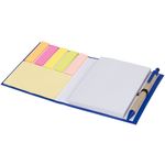 Цветной комбинированный блокнот с ручкой