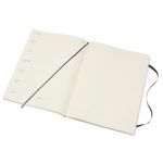 Еженедельник Moleskine CLASSIC SOFT WKNT XL 190х250мм 144стр. мягкая обложка черный