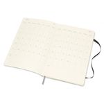 Еженедельник Moleskine CLASSIC SOFT WKNT Large 130х210мм 144стр. мягкая обложка черный
