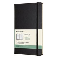 Еженедельник Moleskine CLASSIC WKNT Large 130х210мм 144стр. черный
