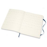 Еженедельник Moleskine CLASSIC SOFT WKNT XL 190х250мм 144стр. мягкая обложка синий сапфир