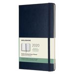 Еженедельник Moleskine CLASSIC WKNT Large 130х210мм 144стр. синий сапфир