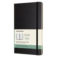 Еженедельник Moleskine CLASSIC WKLY Large 130х210мм 144стр. черный