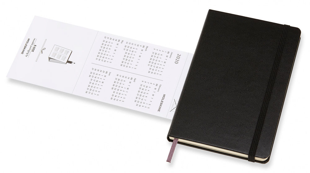 Еженедельник Moleskine CLASSIC WKNT Pocket 90x140мм 144стр. черный