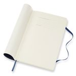 Еженедельник Moleskine CLASSIC SOFT WKNT Large 130х210мм 144стр. мягкая обложка синий сапфир