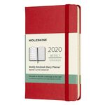 Еженедельник Moleskine CLASSIC WKNT Pocket 90x140мм 144стр. красный