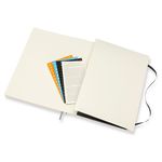 Еженедельник Moleskine CLASSIC SOFT WKNT XL 190х250мм 144стр. мягкая обложка черный