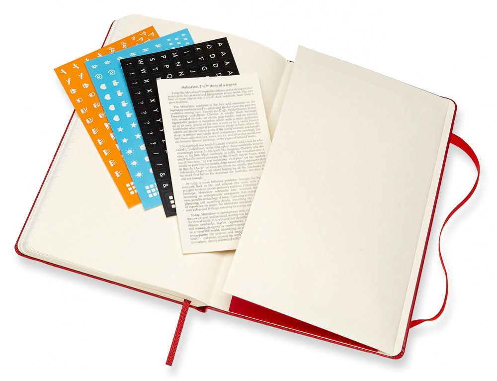 Еженедельник Moleskine CLASSIC WKNT Large 130х210мм 144стр. красный