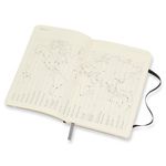 Еженедельник Moleskine CLASSIC SOFT WKNT Pocket 90x140мм 144стр. мягкая обложка черный