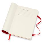 Еженедельник Moleskine CLASSIC SOFT WKNT Pocket 90x140мм 144стр. мягкая обложка красный