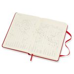 Еженедельник Moleskine CLASSIC WKNT Pocket 90x140мм 144стр. красный