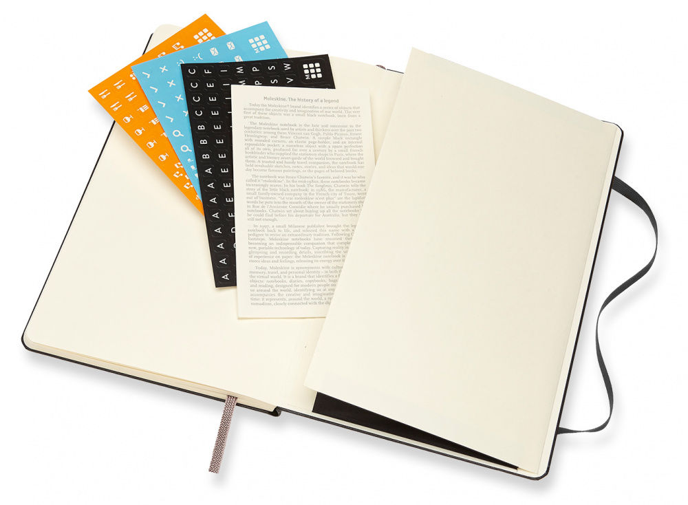 Еженедельник Moleskine CLASSIC WKLY Large 130х210мм 144стр. черный