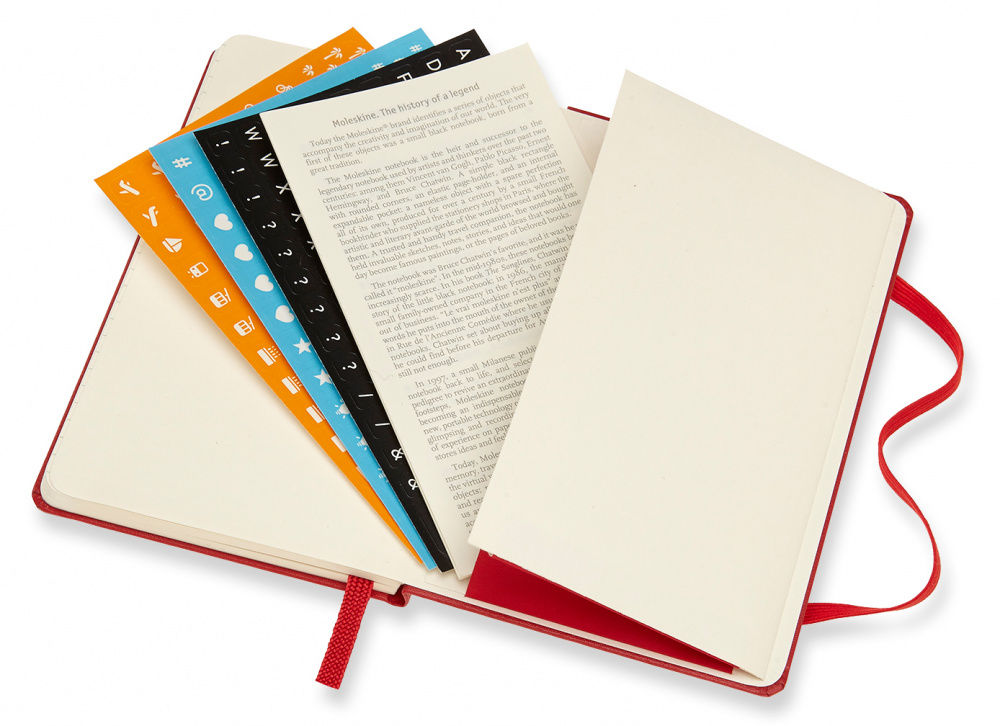 Еженедельник Moleskine CLASSIC WKNT Pocket 90x140мм 144стр. красный