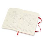 Еженедельник Moleskine CLASSIC SOFT WKNT Pocket 90x140мм 144стр. мягкая обложка красный