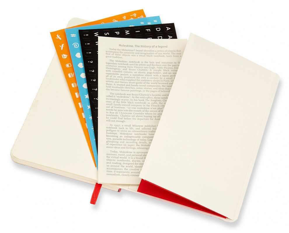Еженедельник Moleskine CLASSIC SOFT WKNT Pocket 90x140мм 144стр. мягкая обложка красный