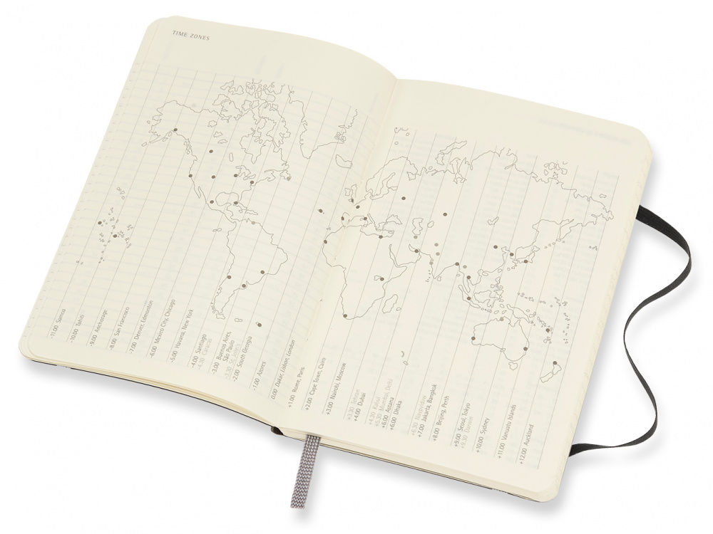 Еженедельник Moleskine CLASSIC SOFT WKNT Pocket 90x140мм 144стр. мягкая обложка черный