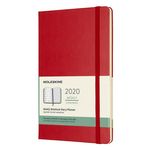 Еженедельник Moleskine CLASSIC WKNT Large 130х210мм 144стр. красный